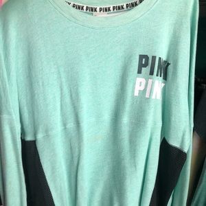 Pink long sleeve sweatshirt